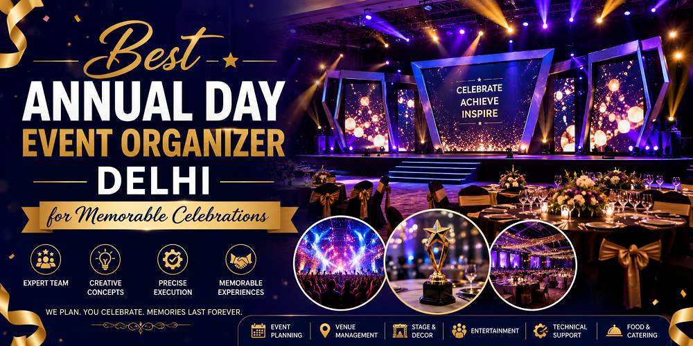 Best Annual Day Event Organizer Delhi for Memorable Celebrations